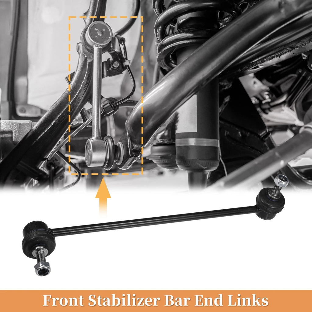 2pc Front Stabilizer Sway Bar Link Replacement for BMW 325xi (2002–2005)