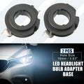 Headlight Bulb Holder Adapter Socket Clip for BMW E60 ML450 (Pack of 2)