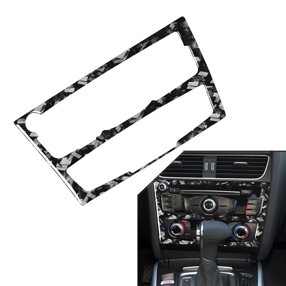 Center Console CD Panel Cover Trim for Audi A4 A5 S4 S5 RS4 RS5 Q5 SQ5 (2008–2019)