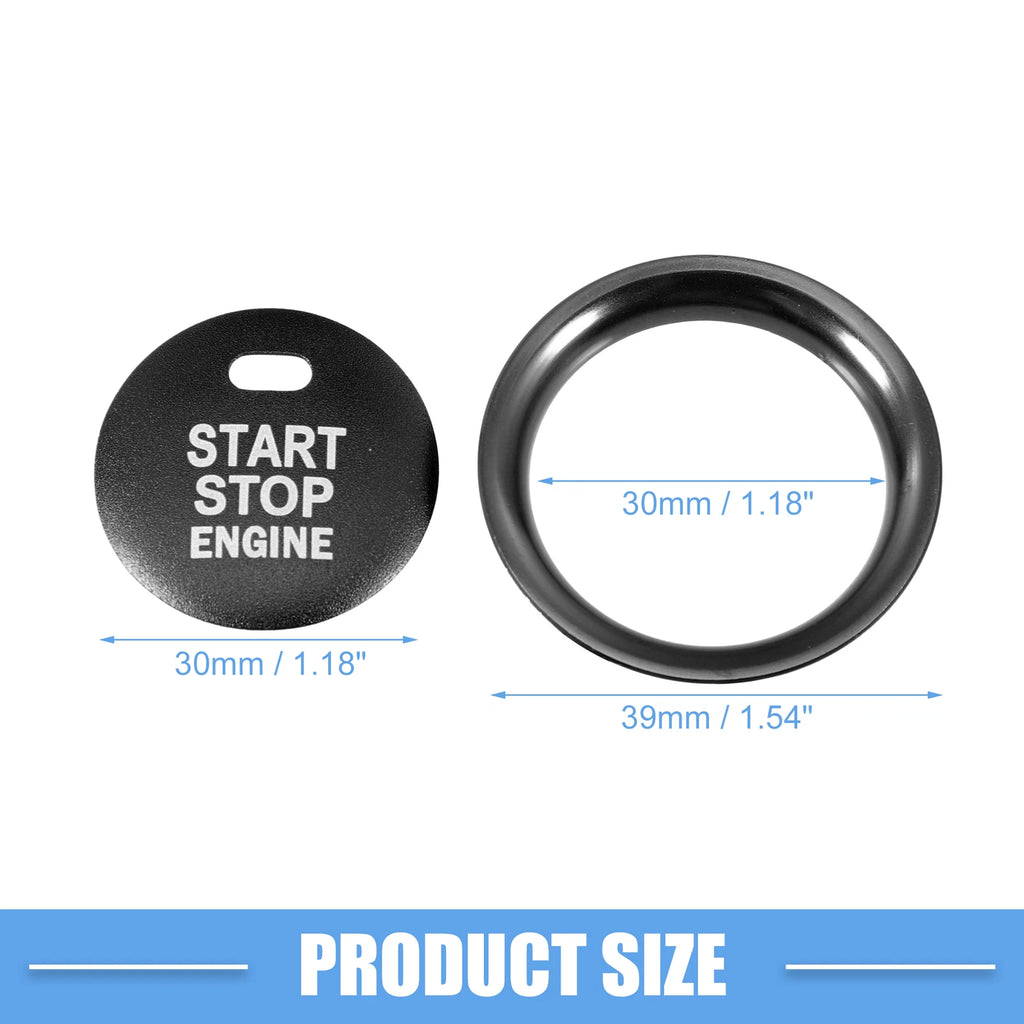 Engine Start Stop Button Cover Decal for Mazda 2 3 6 CX-3 CX-4 (2011–2023)
