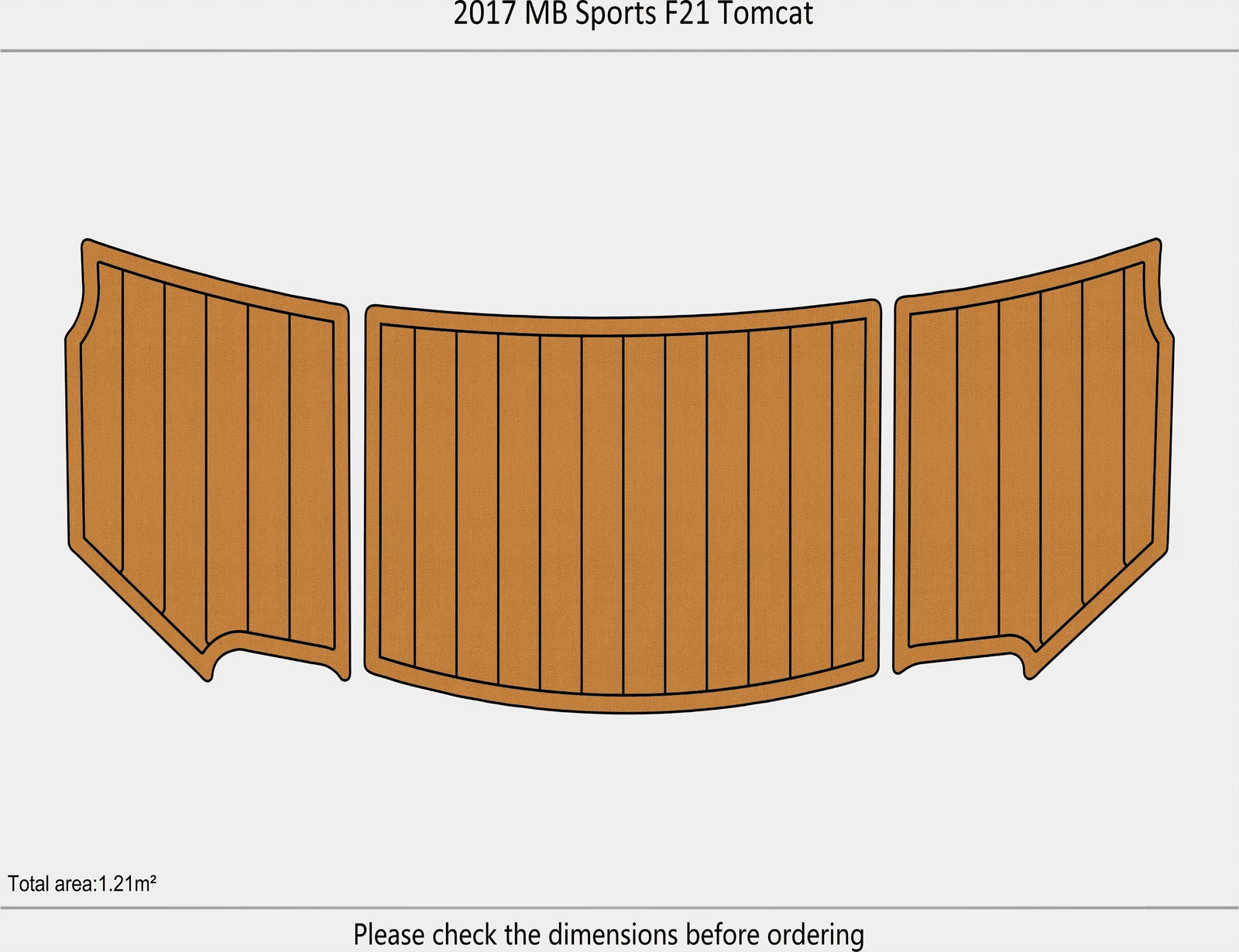 EVA Pad Foam Flooring Mat for MB Sports F21 Tomcat (2017)