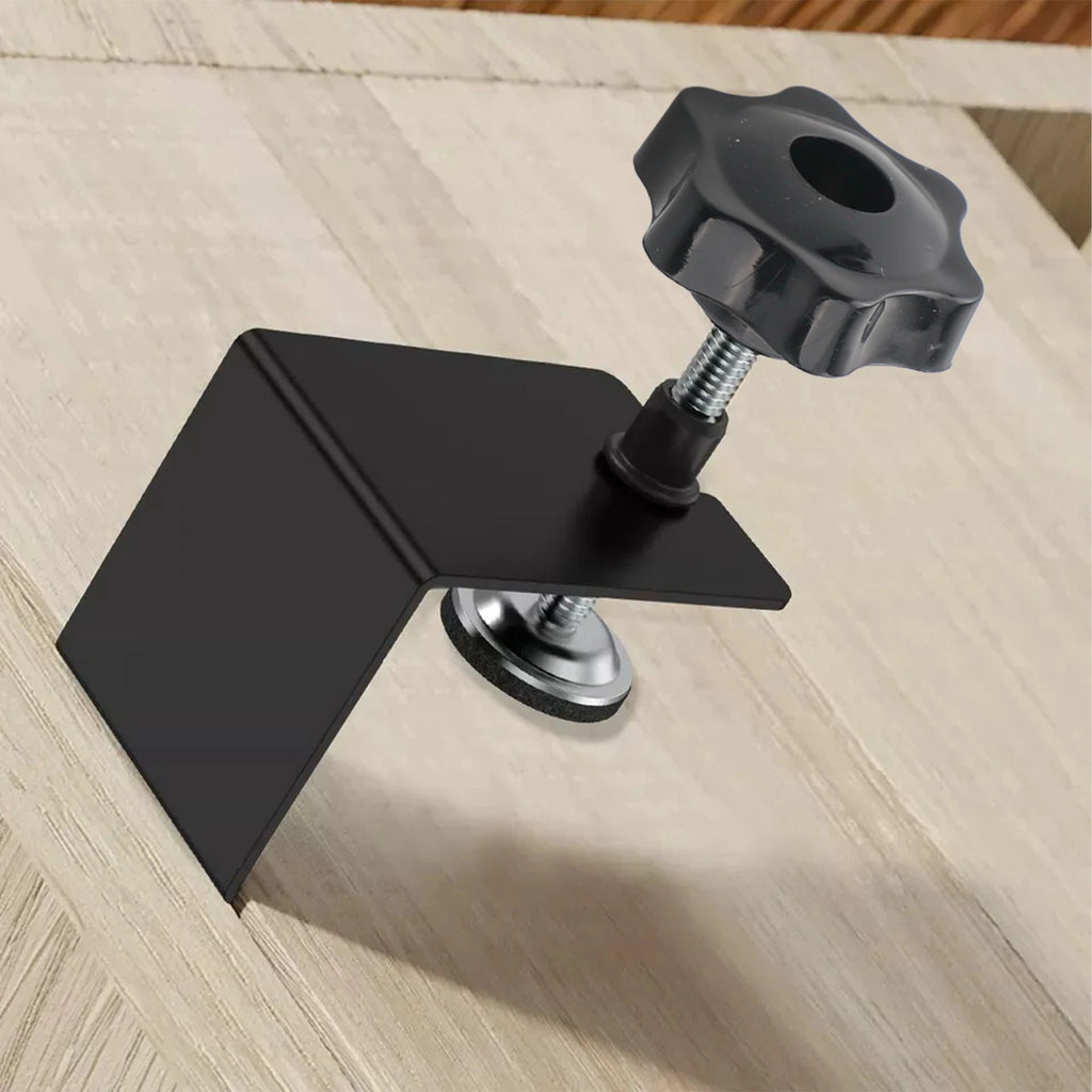 6PCS M6 38mm Clamping Nuts for Machines - Black