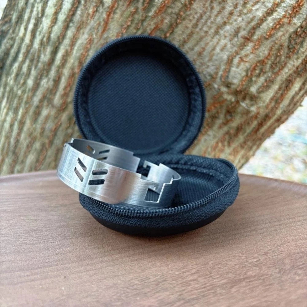 Ultralight Wind Guard Ring for Soto Portable Camping Stoves (6x6x1.6cm)
