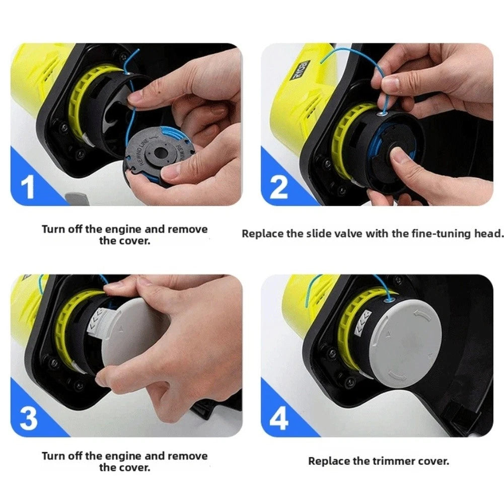 Spool for 18V 24V 40V Cordless String Trimmers & Cap AC14HCA