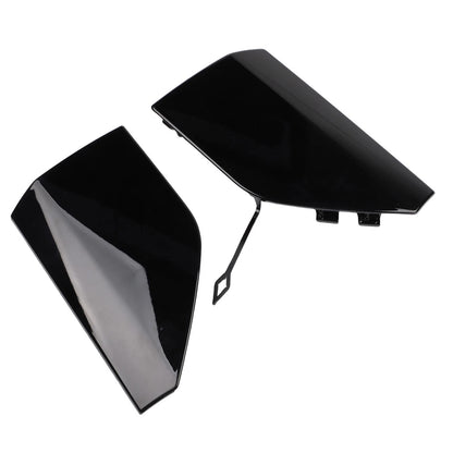 Front Pair Tow Hook Covers for BMW G20 M3 Series (2023) - Black ABS