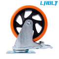 4 Pack Swivel Caster Wheels for LABLT (5 Inch, Dual Locking)