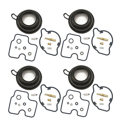 4X Carburetor Plunger Diaphragm Repair Kit for Honda CBR600 F4 (1999–2000)