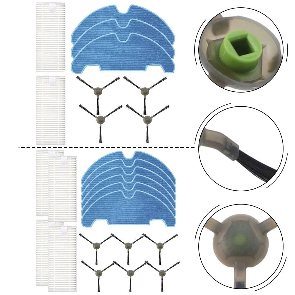 Replacement Kit for Lefant M310 Robot Vacuum Cleaner (2019–2023)
