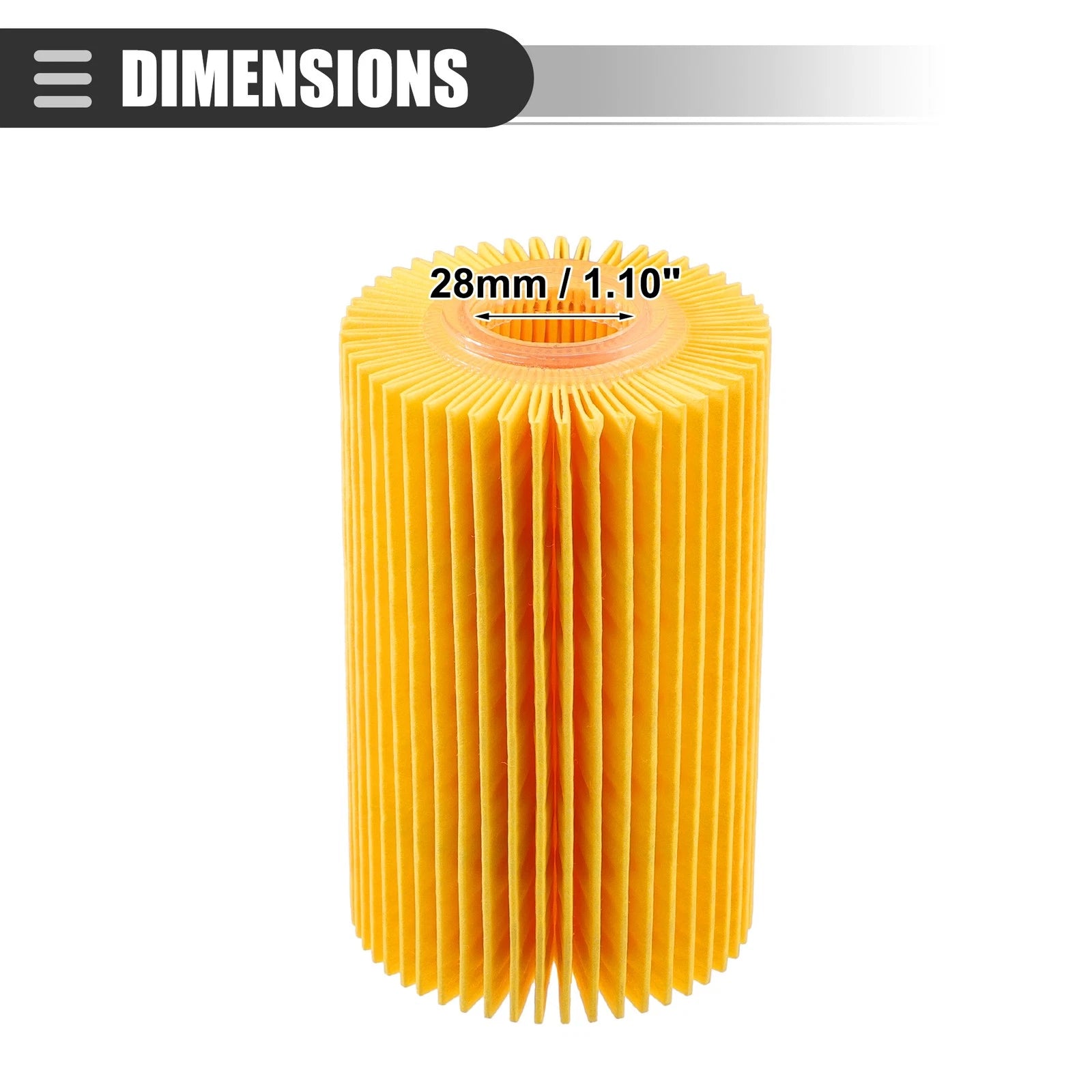 Engine Oil Filter 3 Pack Replacement for Toyota Land Cruiser 2008–2021