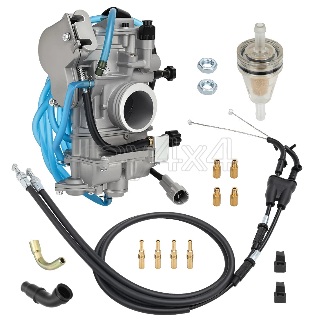 Carburetor & Throttle Cable Assy for Suzuki RMZ 250 (2004–2006)