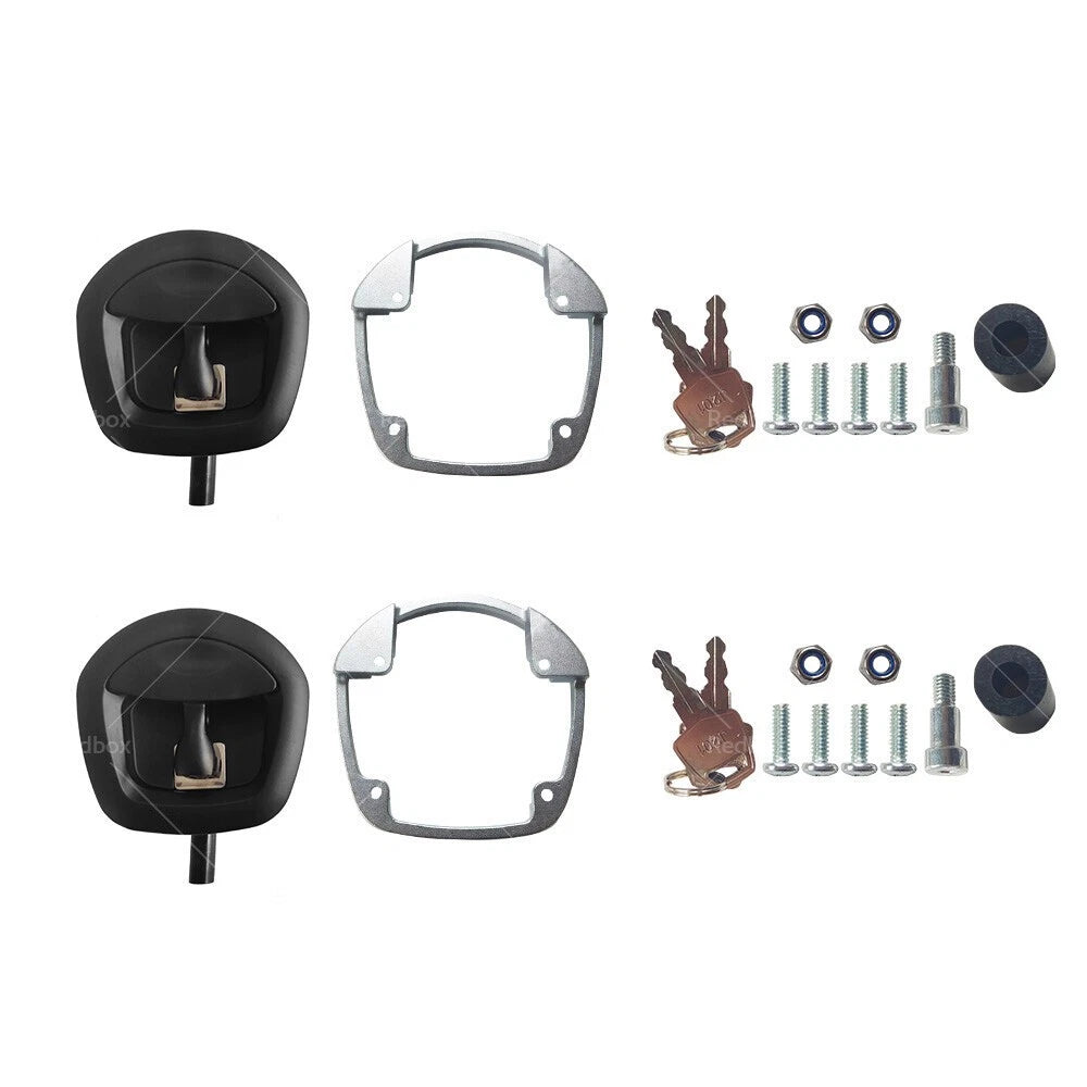 2X Whale Tail T Handle Lock Latch Compression Lock for Ute Canopy Trailer Toolbox