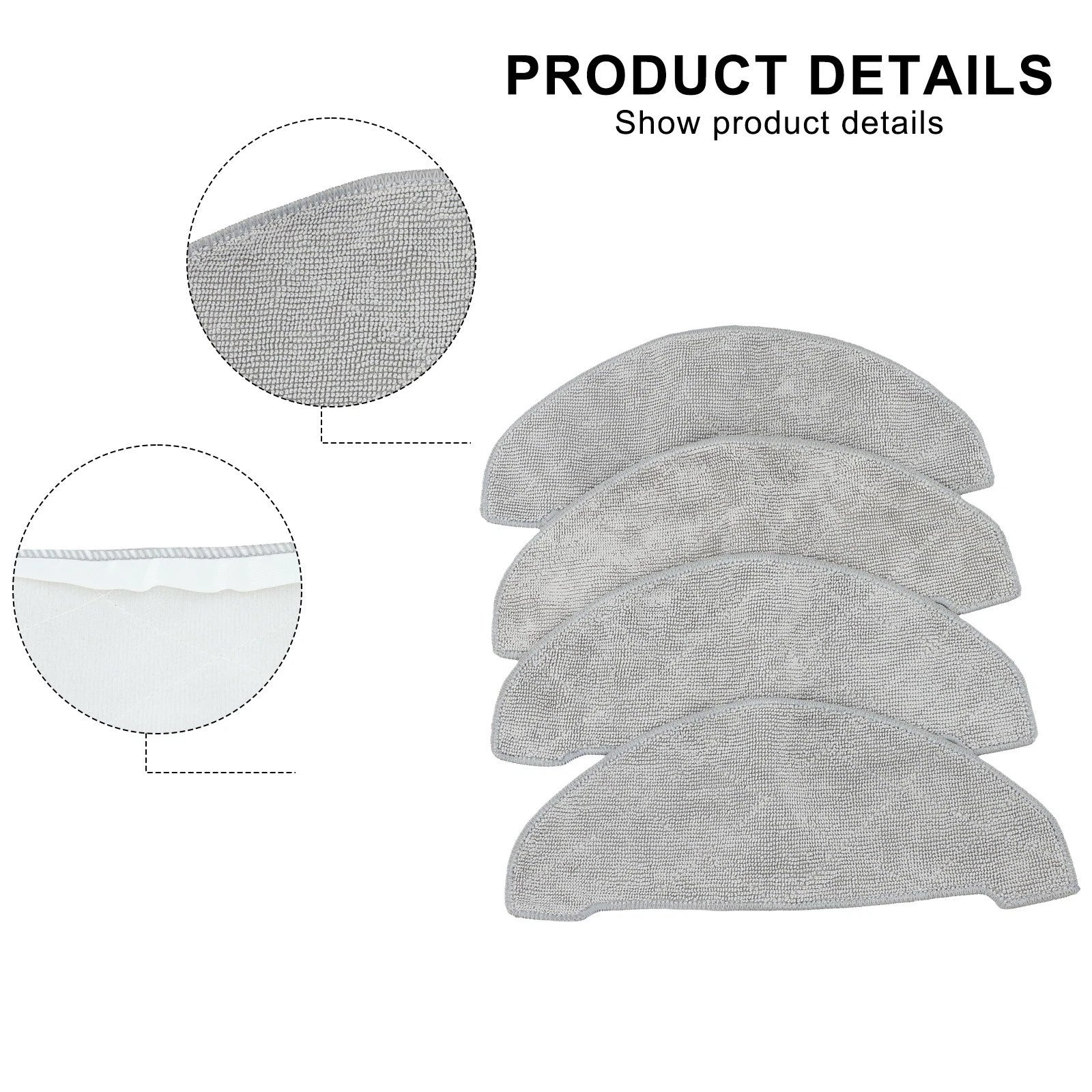 Mopping Cloth for Efficient Cleaning Performance Replacement