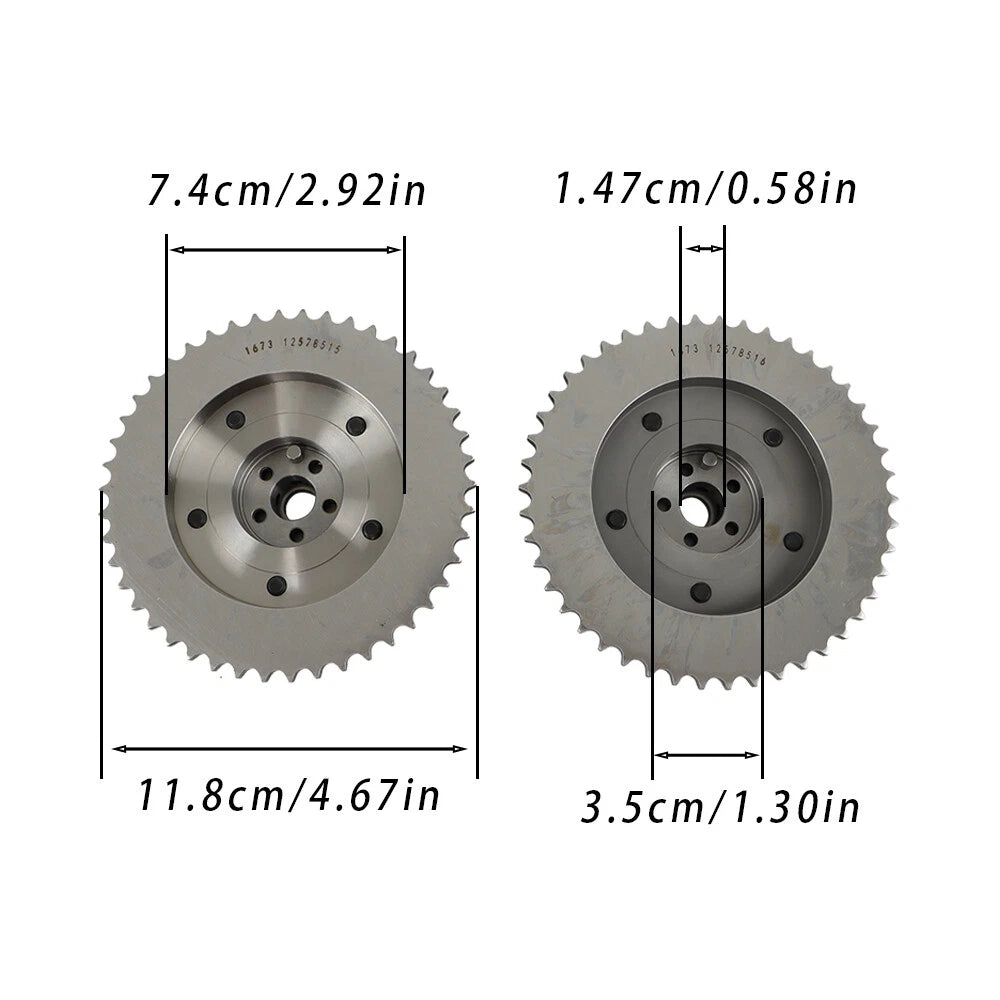 Timing Chain Kit for Buick Chevrolet GMC L4 2.4L 2.2L DOHC (2011–2017)