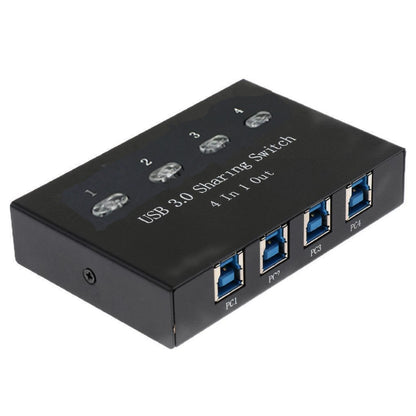 4-Port USB 3.0 KVM Switch Hub for Multiple Devices
