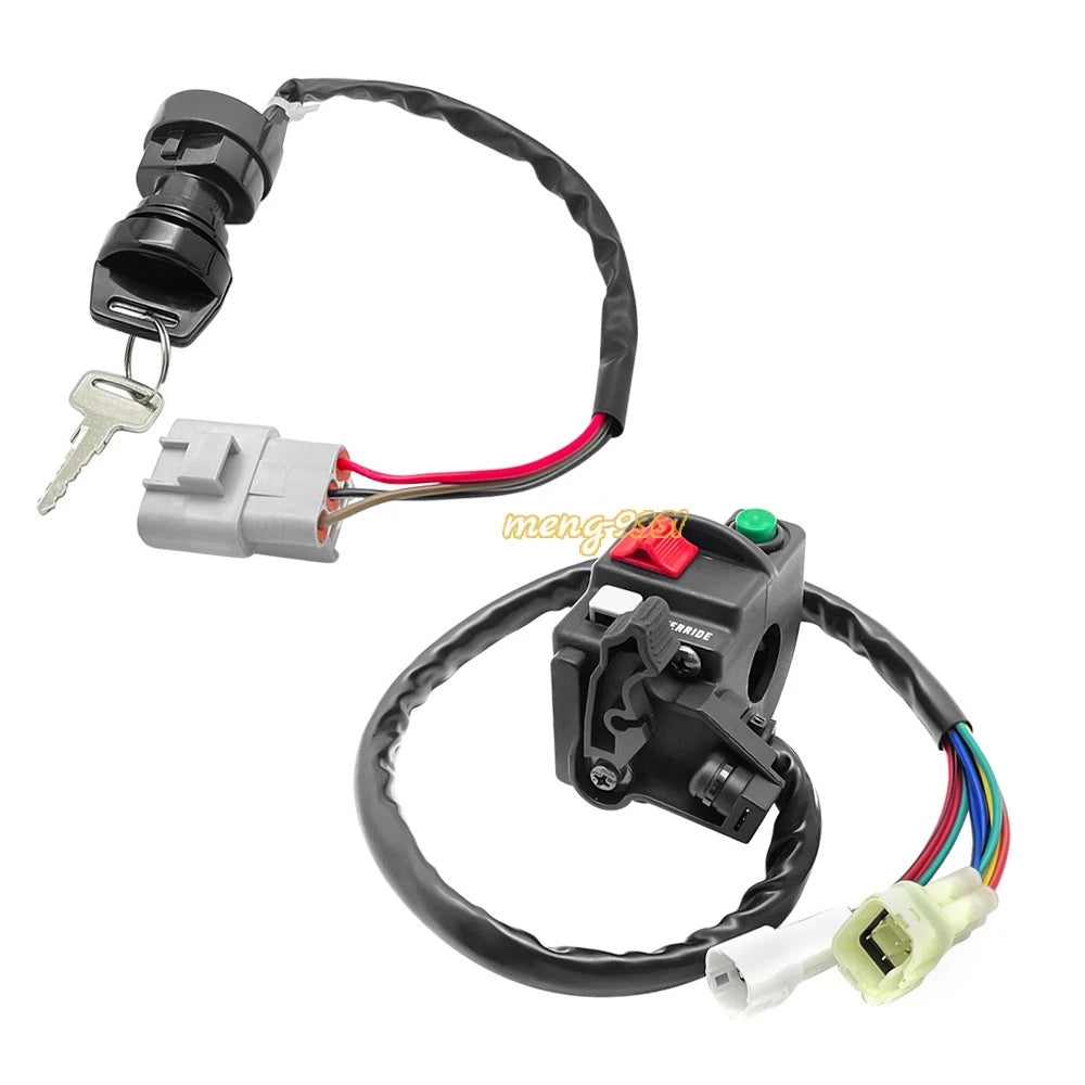 Start Stop Switch & Ignition Key Switch for Yamaha Big Bear 400 (2009–2012)