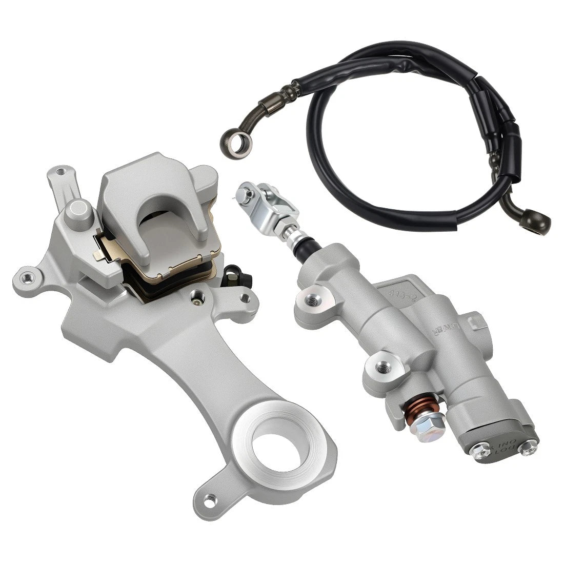 Rear Brake Master Cylinder Caliper Line Hose for Yamaha YZ250F YZ450F (2009–2020)