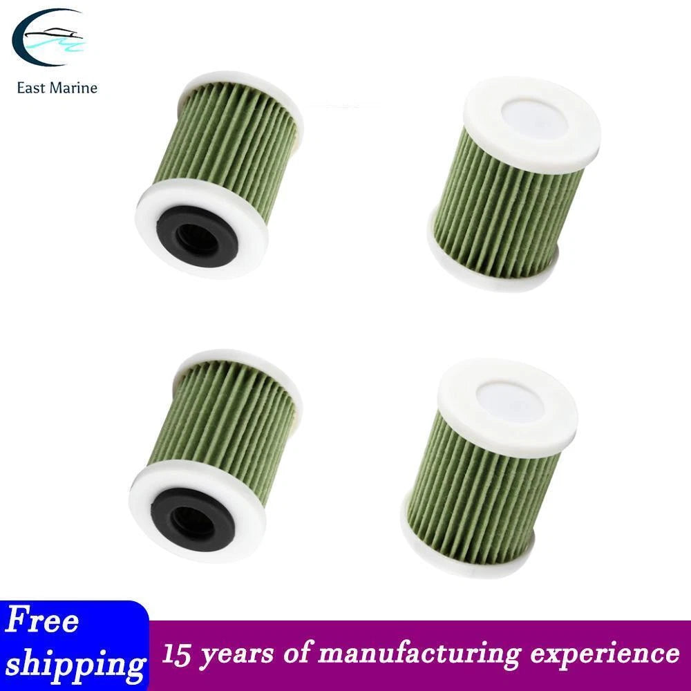 Set of 4 Fuel Filters 6P3-24563-00 for Yamaha Outboard DF 200-350 HP