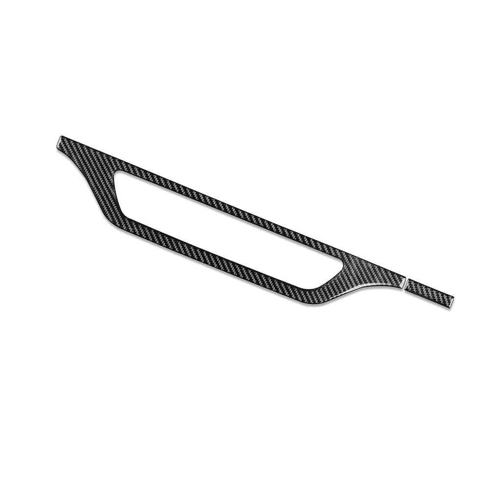 Carbon Fiber Console CD Panel Trim for Audi Q5 SQ5 (2018–2021)