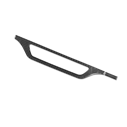 Carbon Fiber Console CD Panel Trim for Audi Q5 SQ5 (2018–2021)