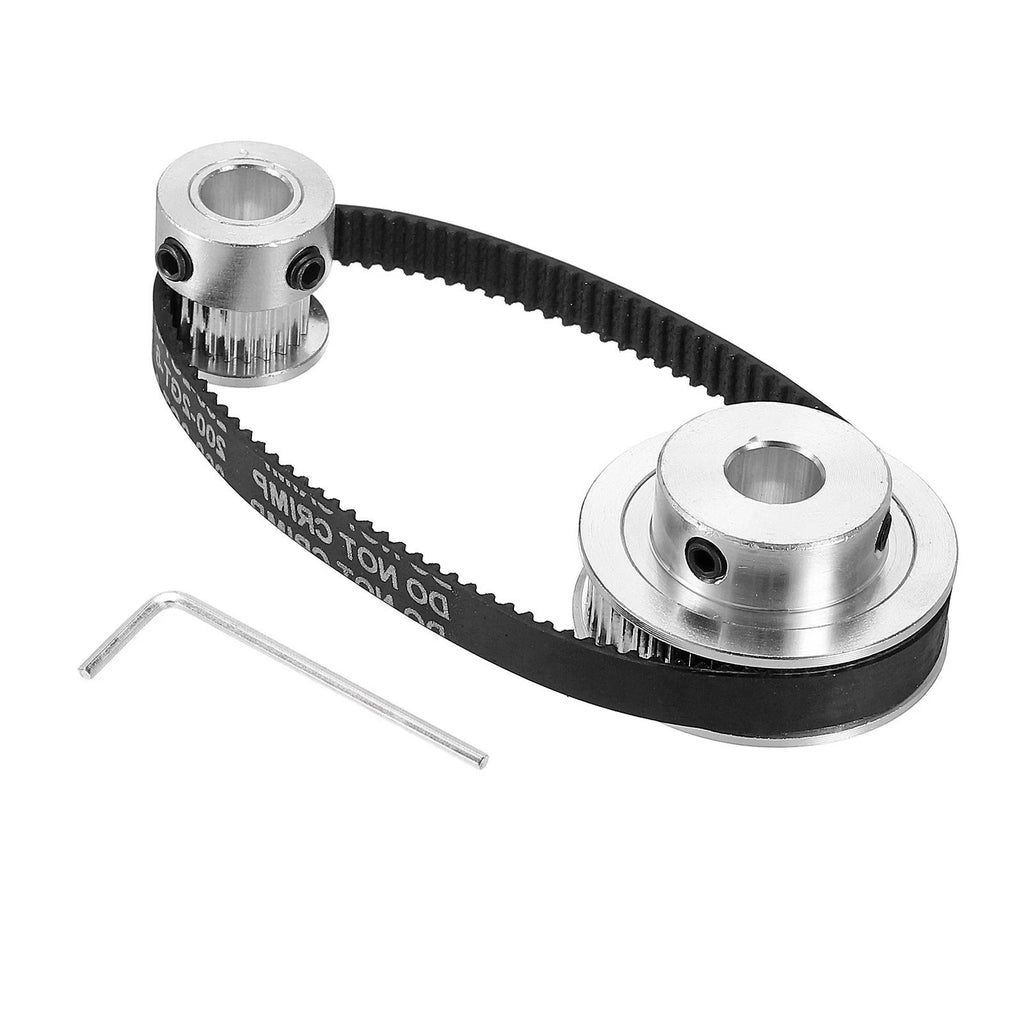 Timing Pulley Kit 20T 48T for 3D Printer Automation (Compatible with )