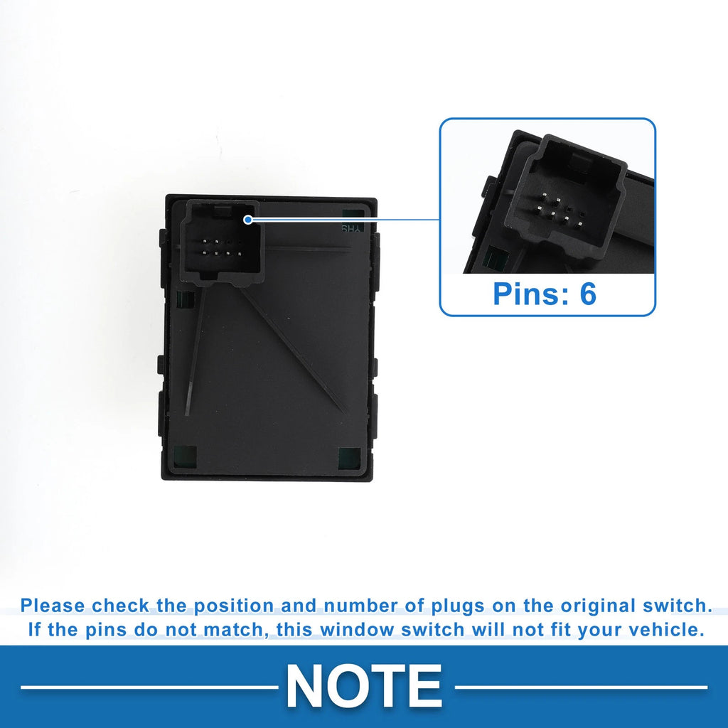 Front Power Window Switch for Ford Mustang (2010–2014) No.AR3Z14529CA