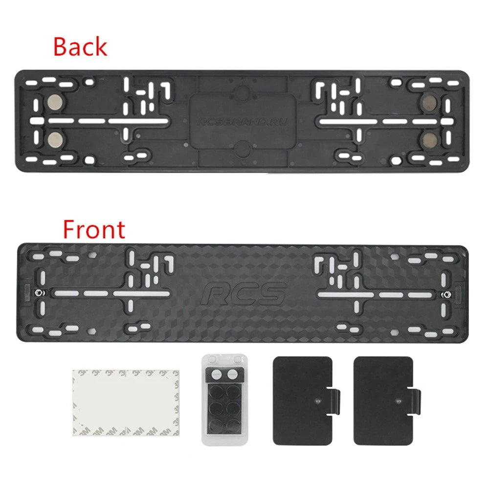 Magnetic License Plate Holder for European Vehicles (ABS)