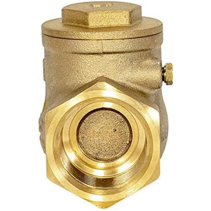 1 Inch NPT Brass Swing Check Valve for Pipe Systems
