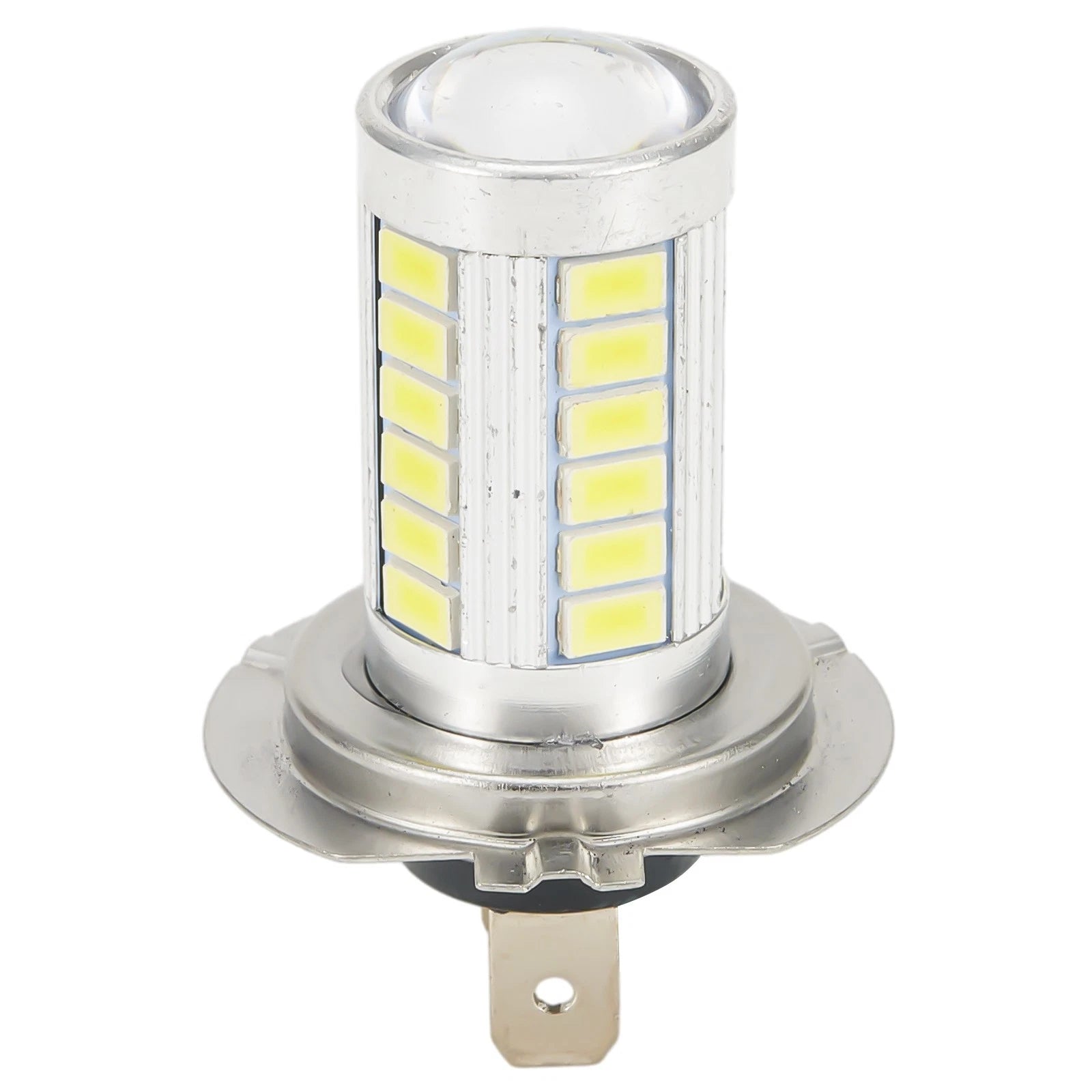 2X LED Headlight Fog Light 33 For Motorcycle (6000K)