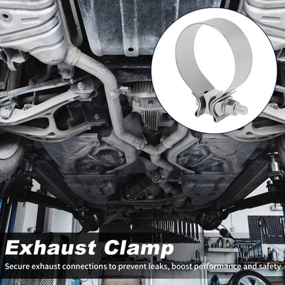 3" Exhaust Clamp for Universal Applications (T304 Stainless Steel)
