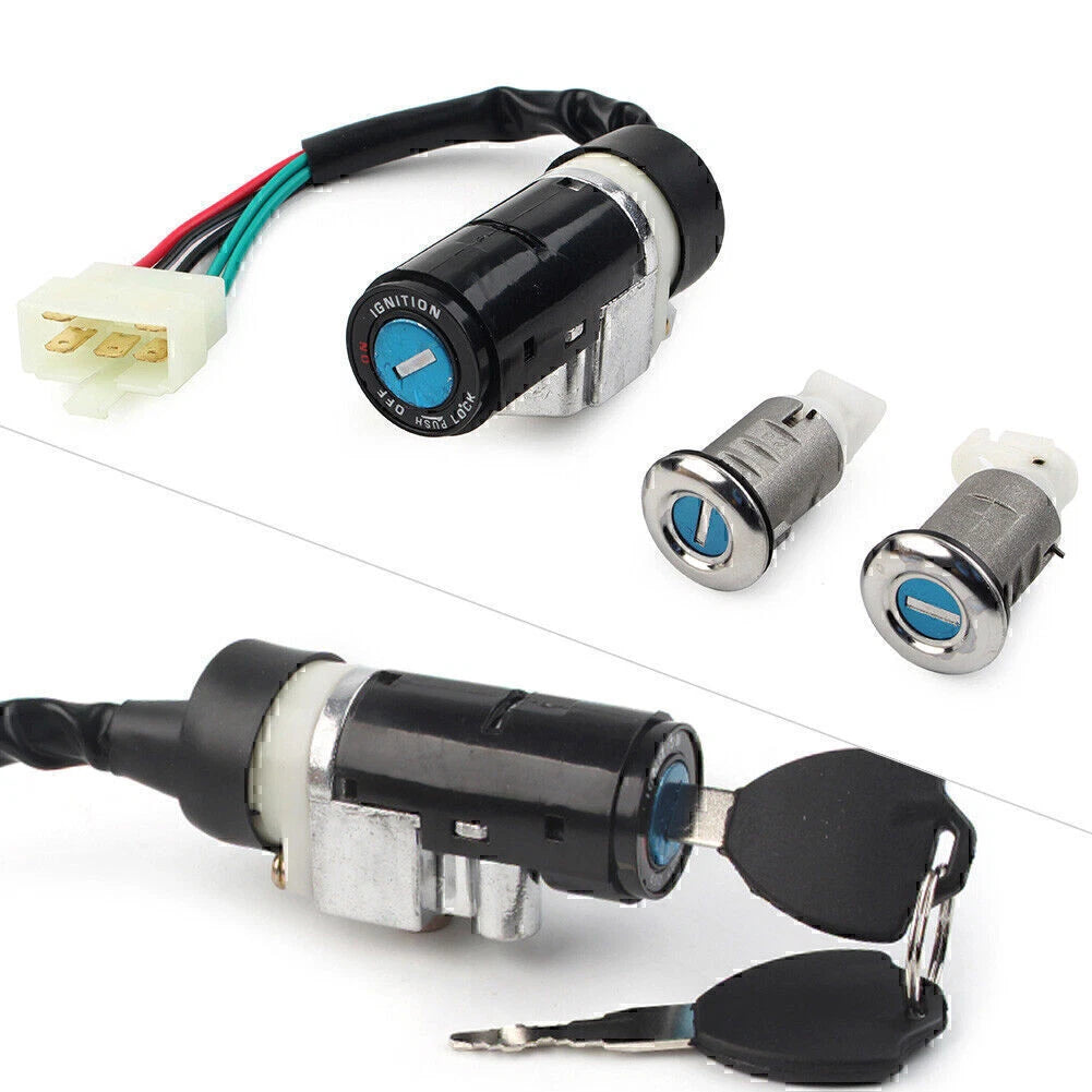 5-Wire Ignition Switch Lock Set for GY6 50cc Scooter (2000–2023)