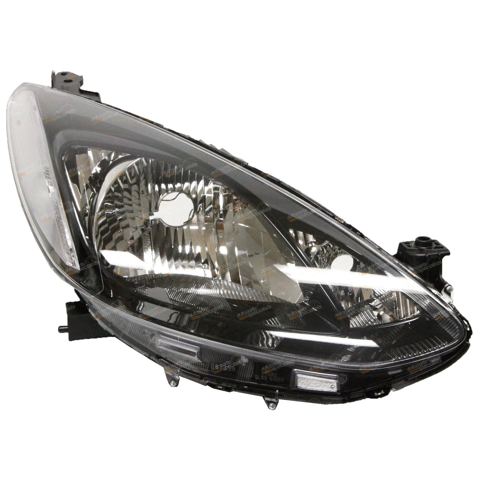 RH Headlight for Mazda 2 DE (2007–2014) DN69-510K0