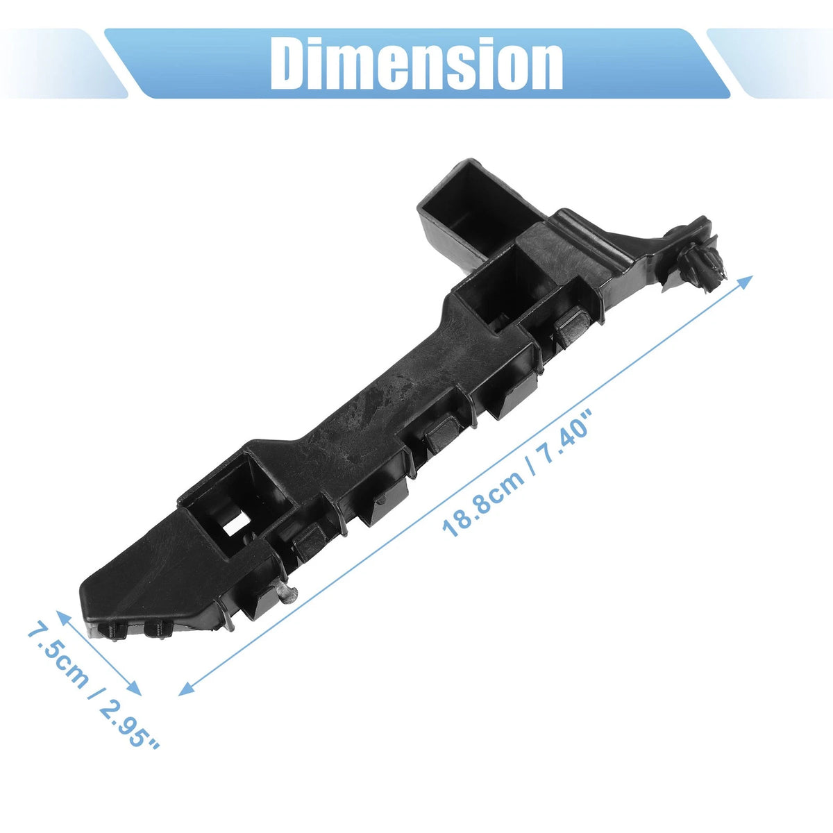 Front Bumper Bracket Replacement Set for Honda Accord (2018–2022)