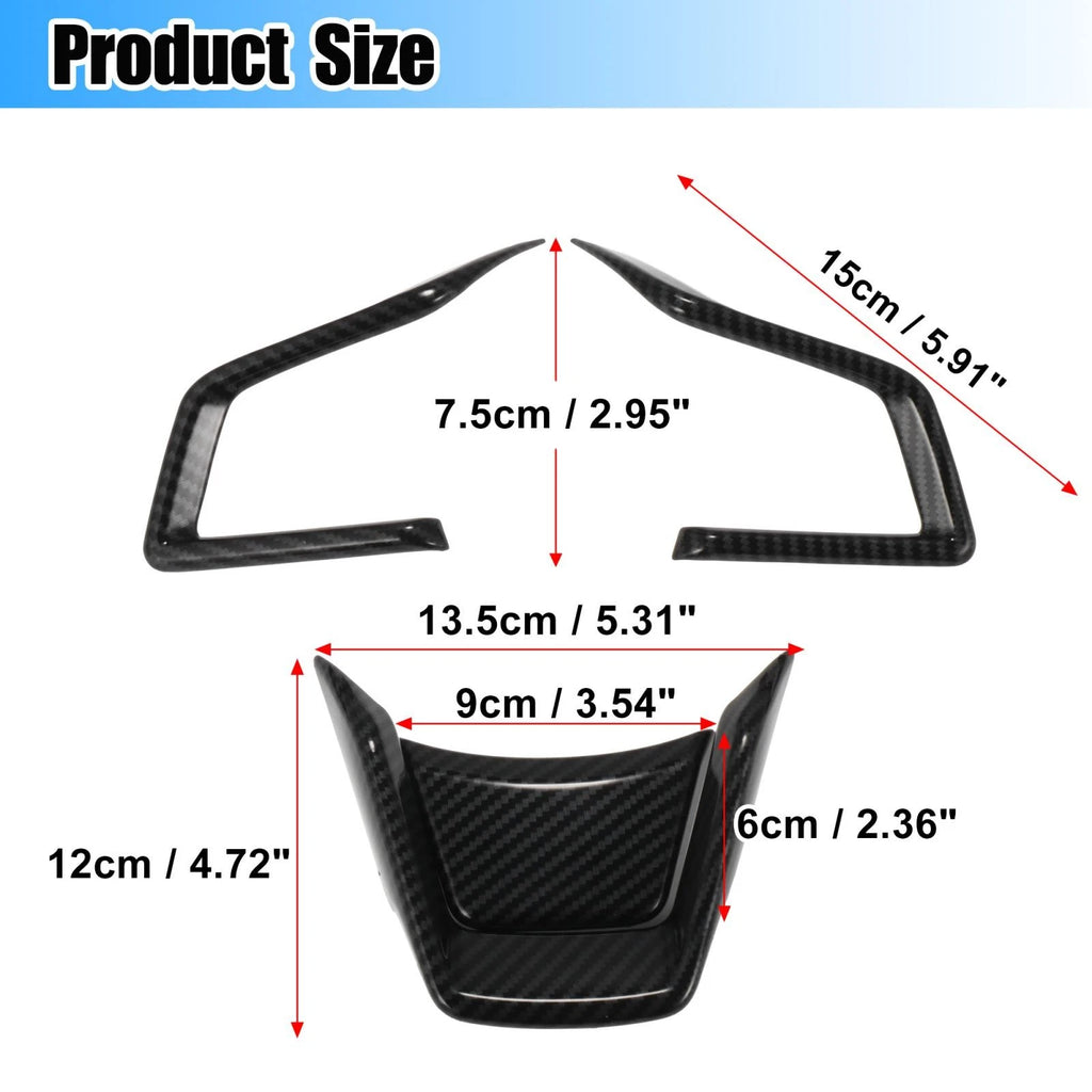 Inner Steering Wheel Cover Trim Set for Subaru Forester Ascent (2019–2021)