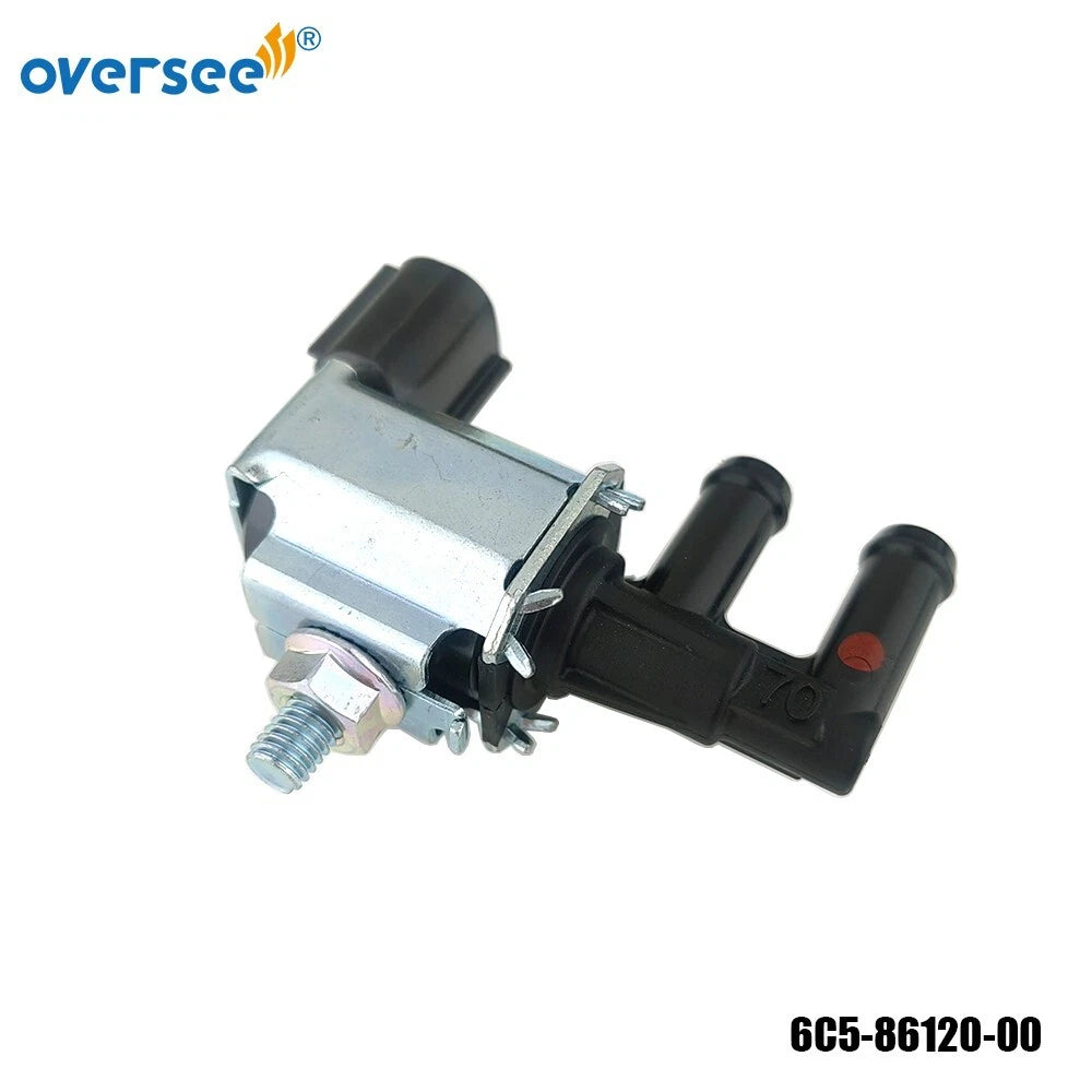 Solenoid Valve Assembly for Yamaha Outboard 30-300HP (6C5-86120, 6C5-86120-00)