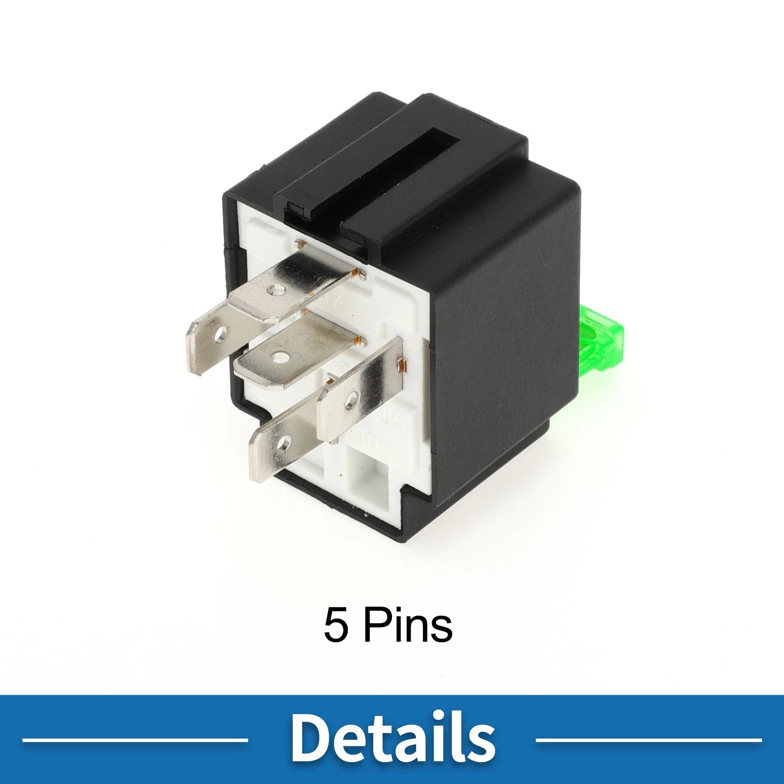 2X 5-Pin 24V 30A Waterproof Auto Relay for Multi-Purpose Use