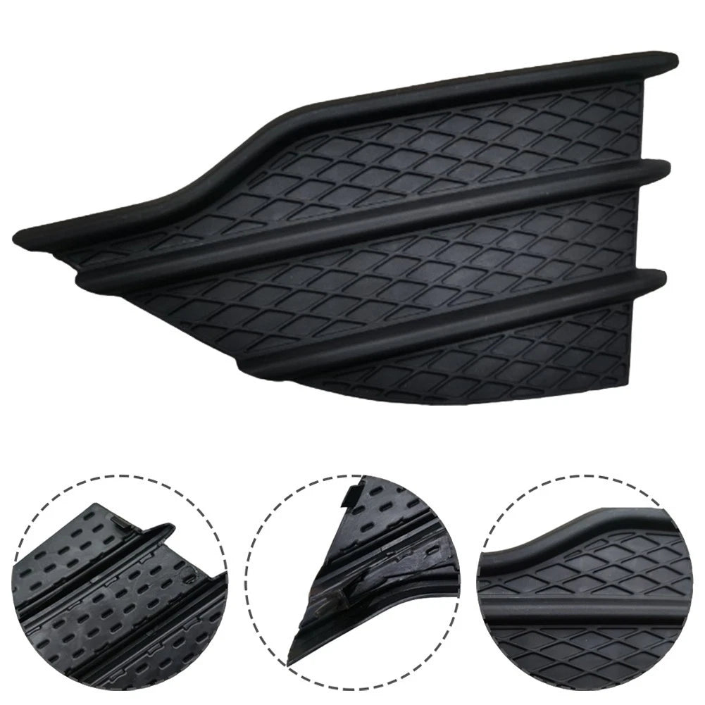 Left Front Bumper Fog Light Cover Insert Trim Grille for Ford Escape (2013–2016)