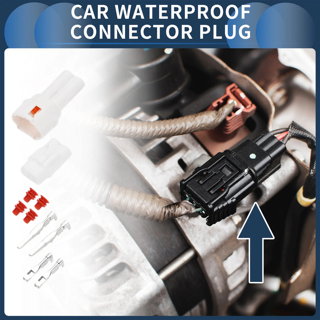 2Pin Waterproof Connector Plug for Honda