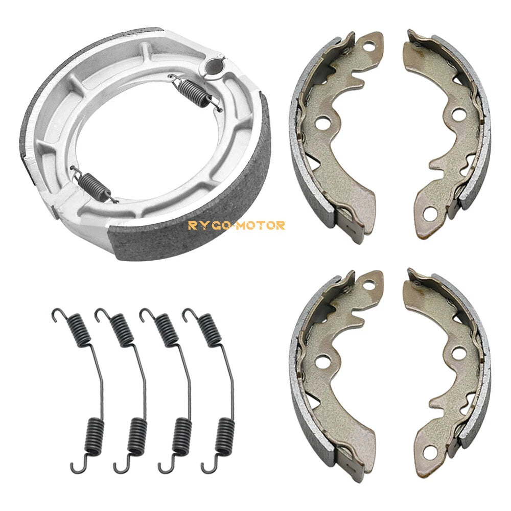 Front & Rear Brake Shoes for Suzuki LT250EF LT300E QuadRunner 250 300 (1985–1989)