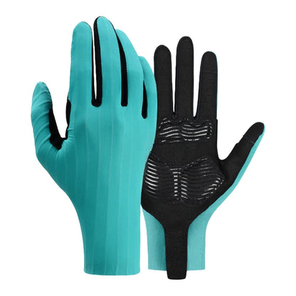 Long Finger Cycling Gloves with 3D Thickened Palm Pads for Summer Riding