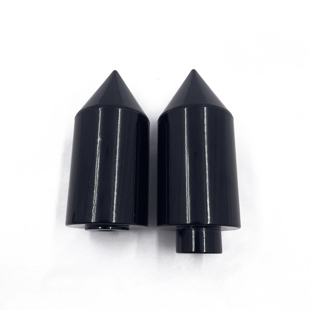 Black Spike Frame Sliders for Honda CBR 929 954 RR (2000–2003)
