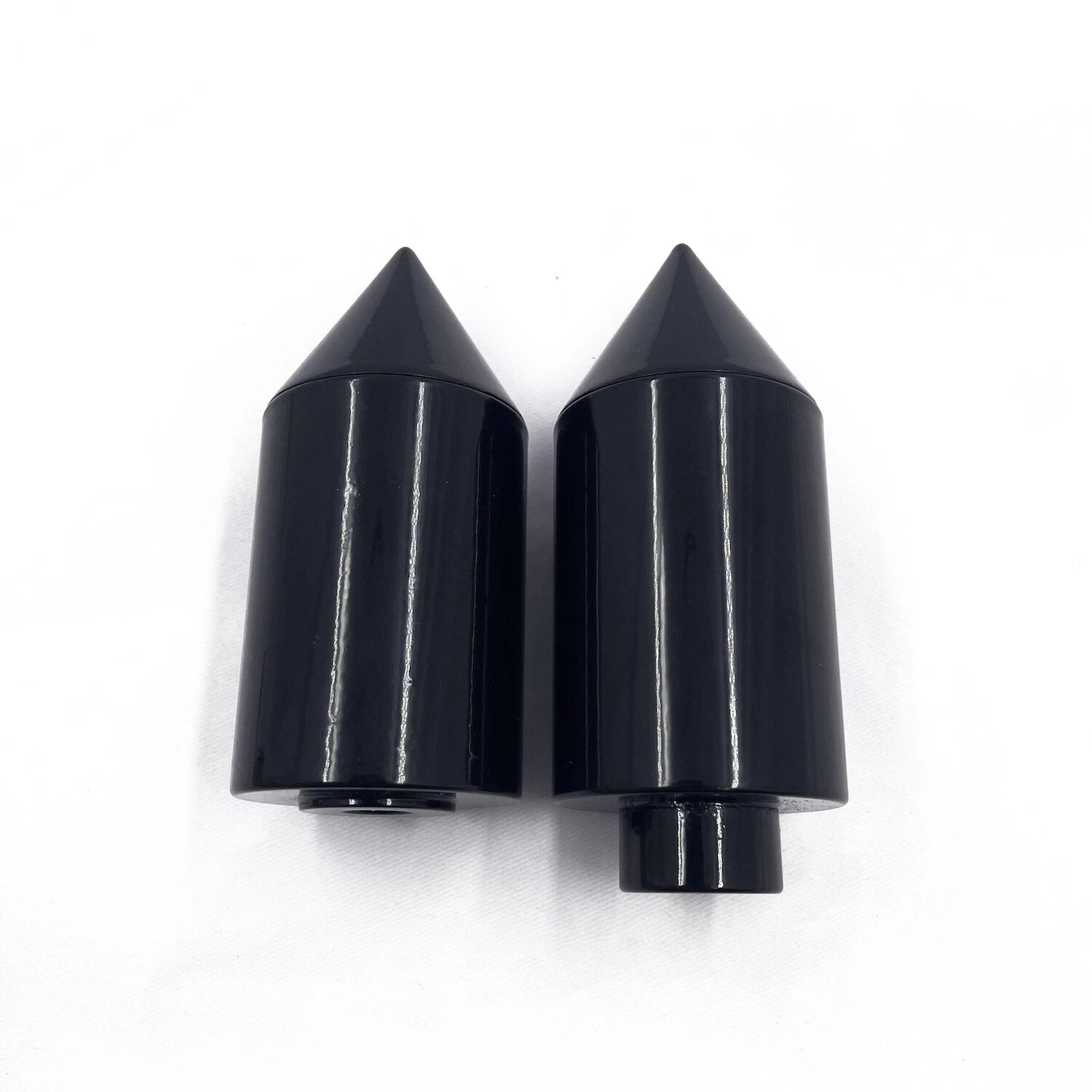 Black Spike Frame Sliders for Honda CBR 929 954 RR (2000–2003)