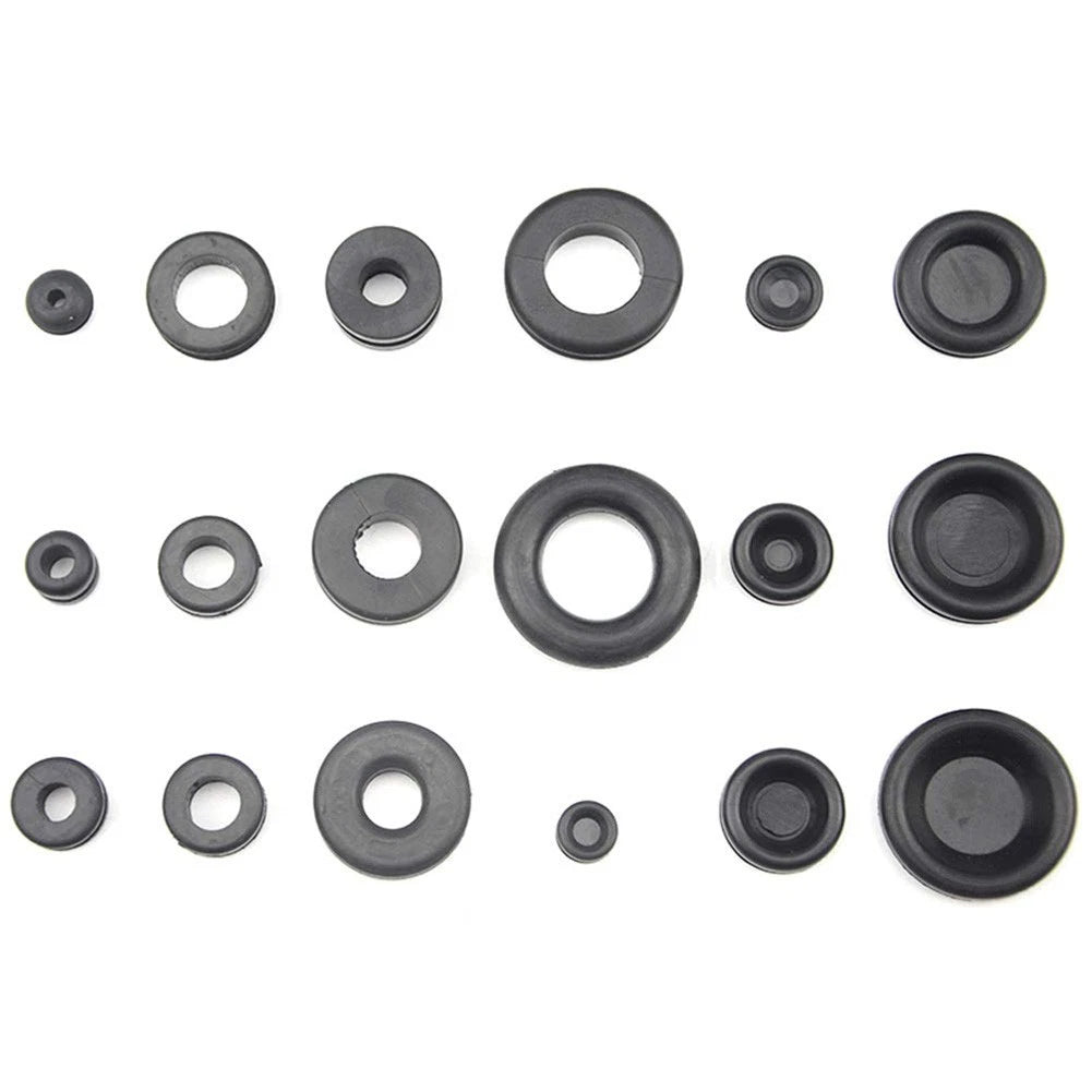 Set of 18 Rubber Grommets for Multiple Uses