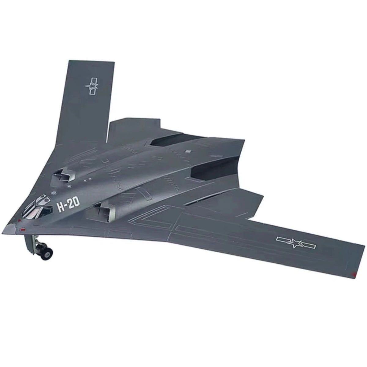 1/160 China H-20 Stealth Bomber Static Model Plane