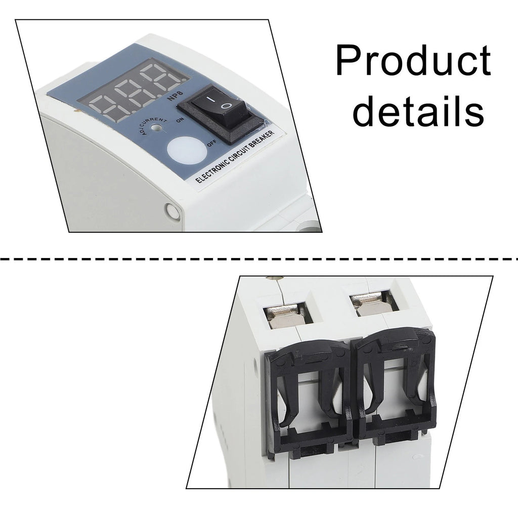 40A Current Limiter with Adjustable Range and LED Indicator for Circuit Use