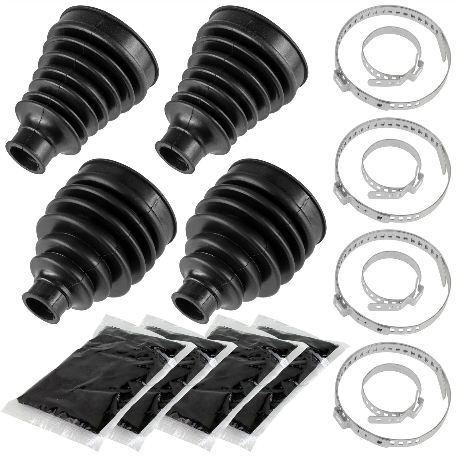2x Front Axle CV Boot Kit Complete L/R for CanAm Outlander MAX 570 (2018–2021)