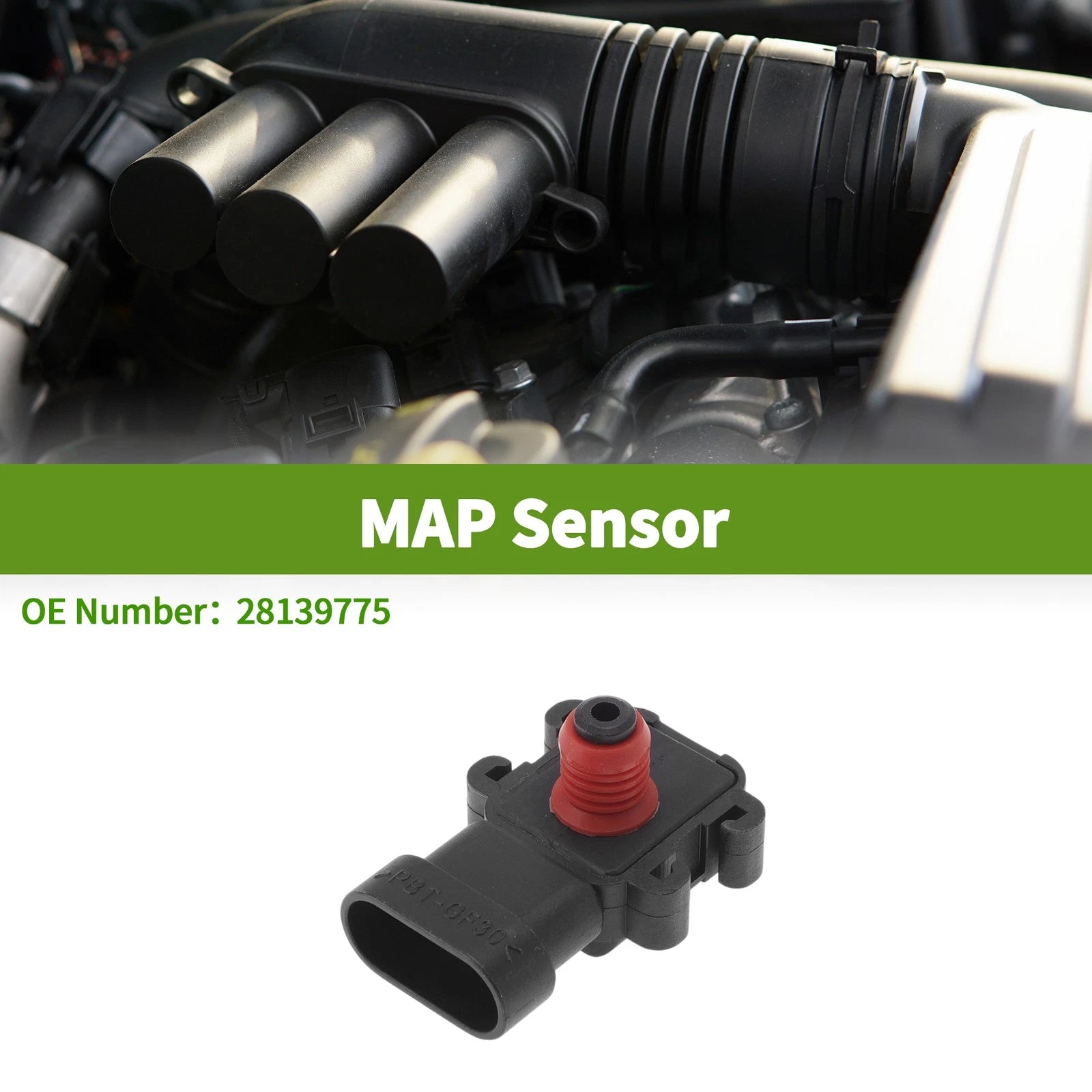 Manifold Absolute Pressure MAP Sensor Replacement for Chevrolet Silverado 2500 (2011–2019)