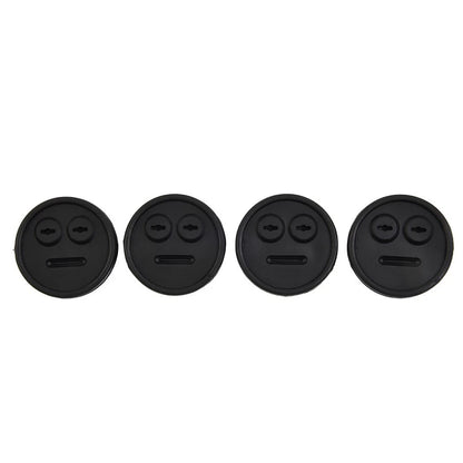 4 Pcs Thermometer and Probe Grommet for Smokey Mountain Cookers