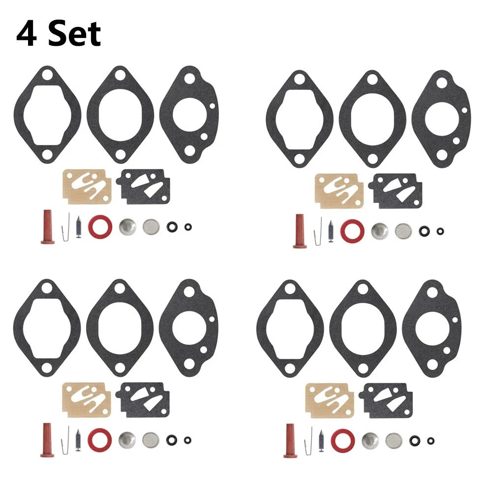 4X Carb Kit for Eska Sears Ted Williams Tecumseh Outboard Motor (1961–1987)