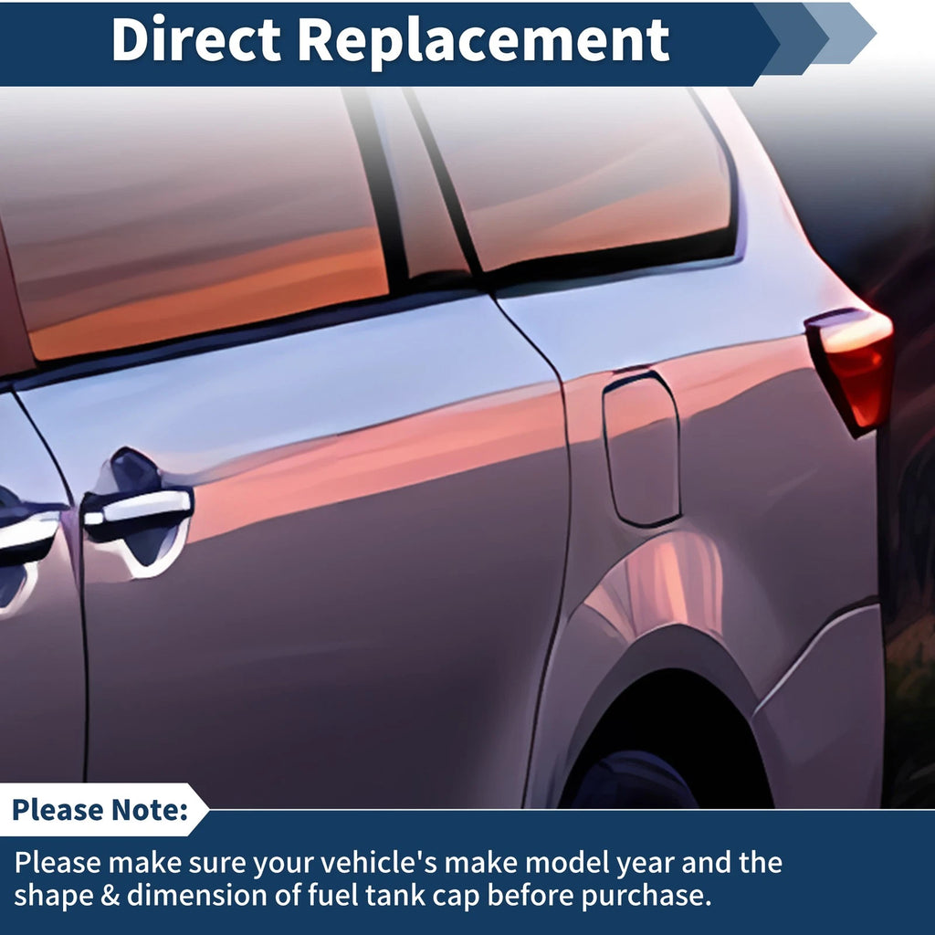 Fuel Tank Door Replacement for Toyota Sienna (2011–2020)