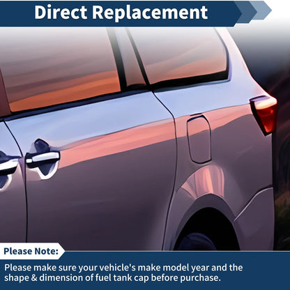 Fuel Tank Door Replacement for Toyota Sienna (2011–2020)